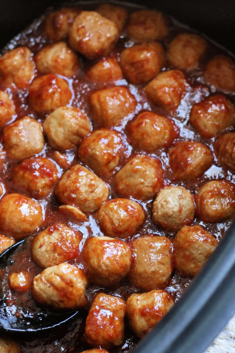 Dr Pepper Meatballs