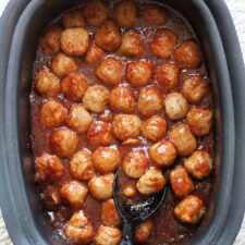 Dr Pepper Meatballs