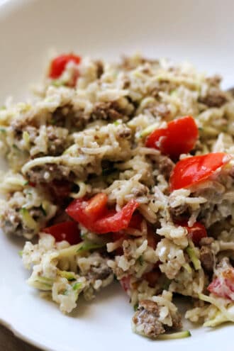 Easy Greek Gyro Casserole