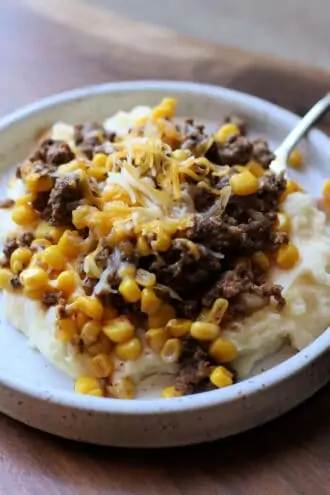 Country Meat and Mashed Potato Casserole