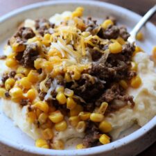 Country Meat and Mashed Potato Casserole