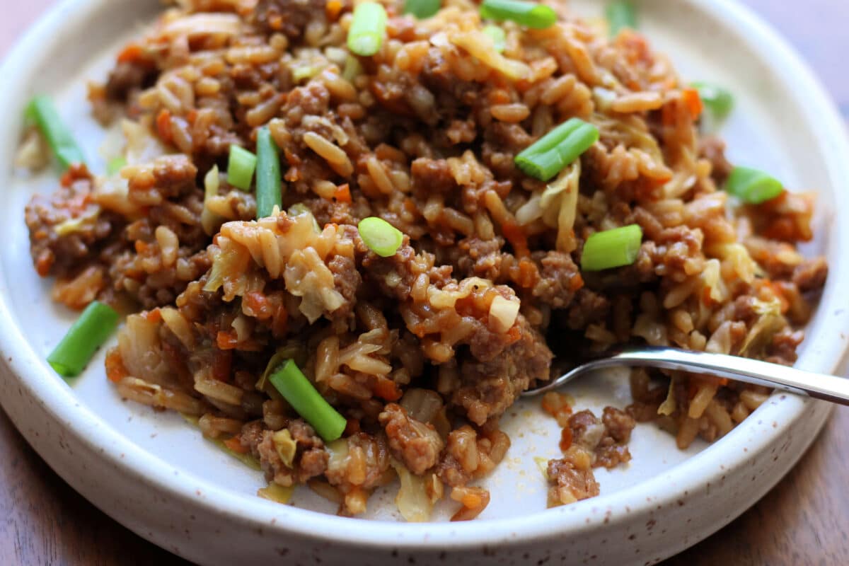 Egg Roll Casserole