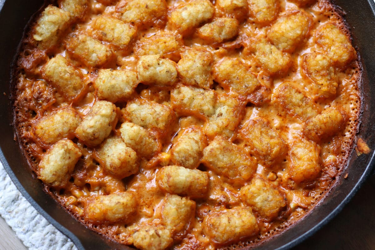 Cheesy Taco Tot Bake