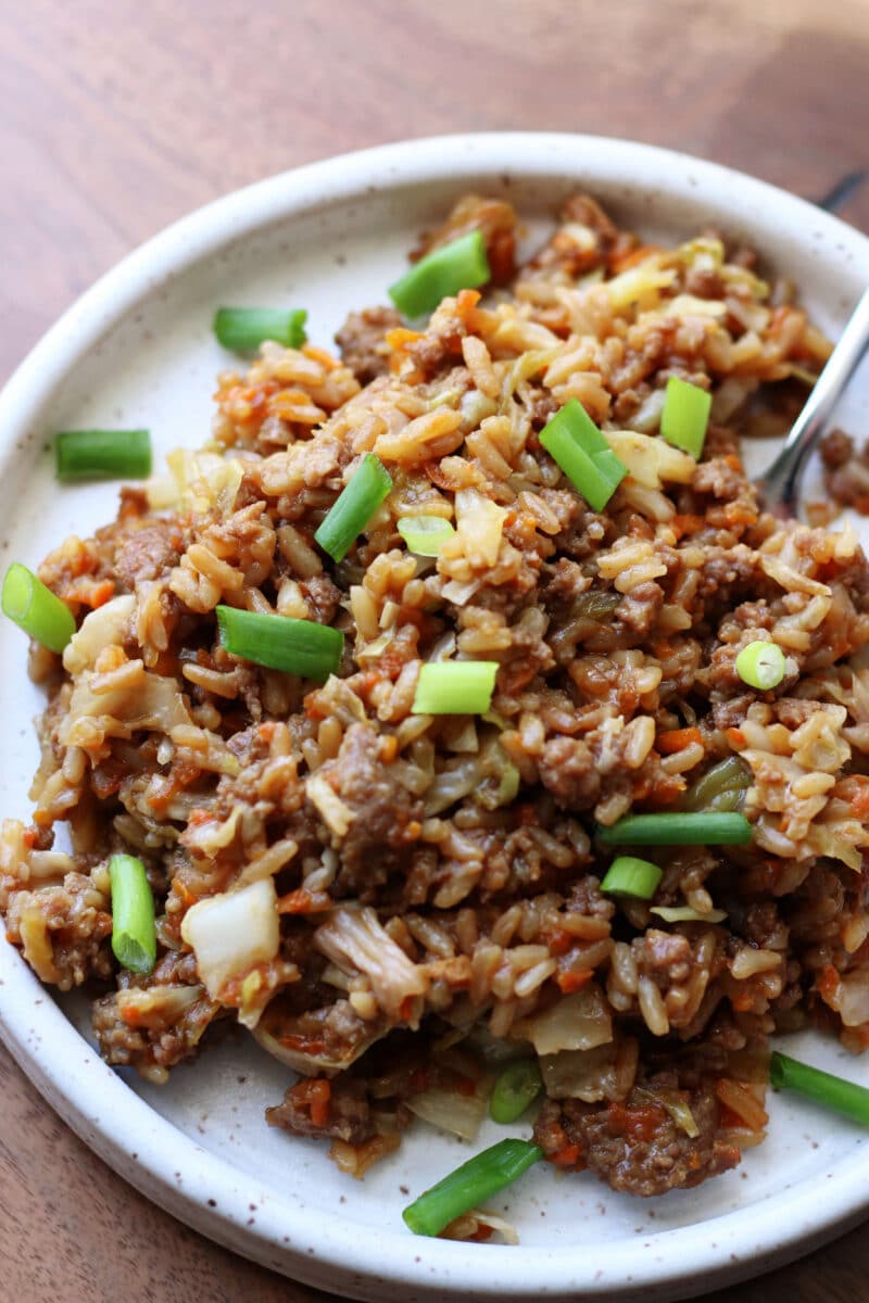 Egg Roll Casserole