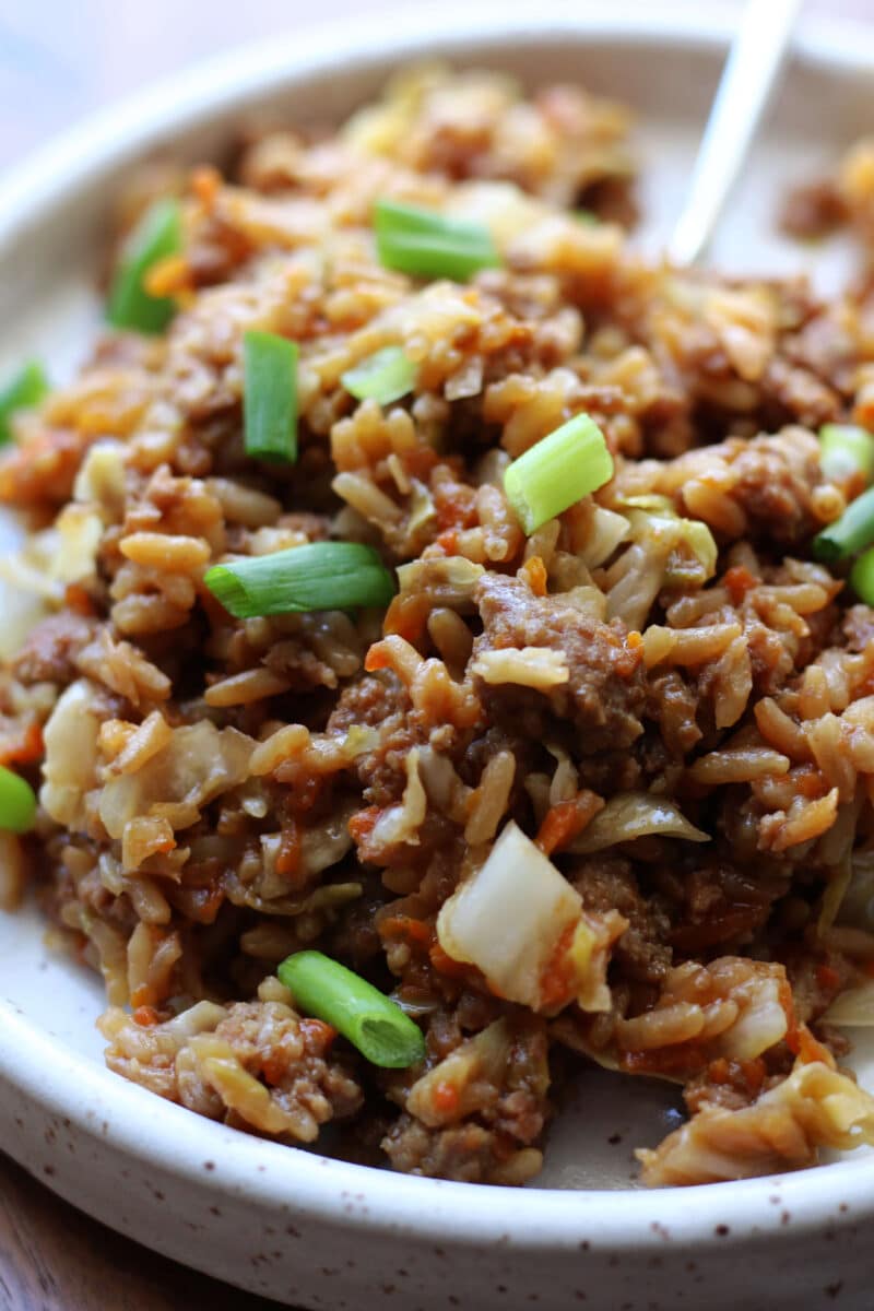 Egg Roll Casserole