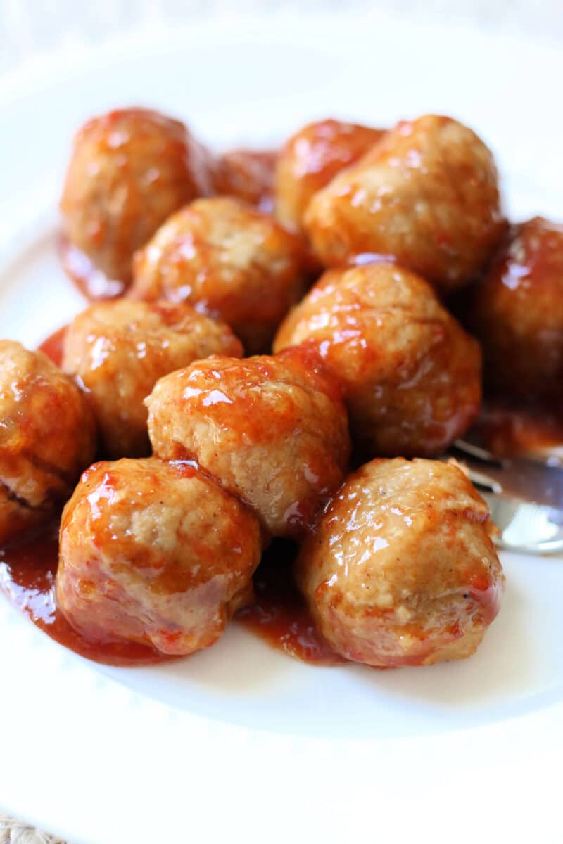 Slow Cooker Dr Pepper Meatballs