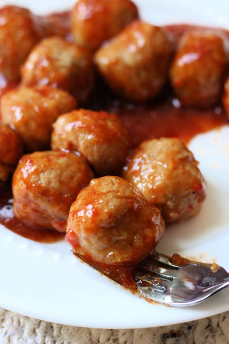 Crockpot Dr Pepper Meatballs