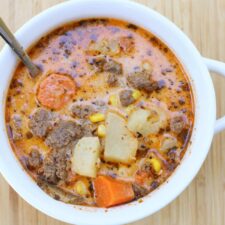 Farm Kitchen Hamburger Soup