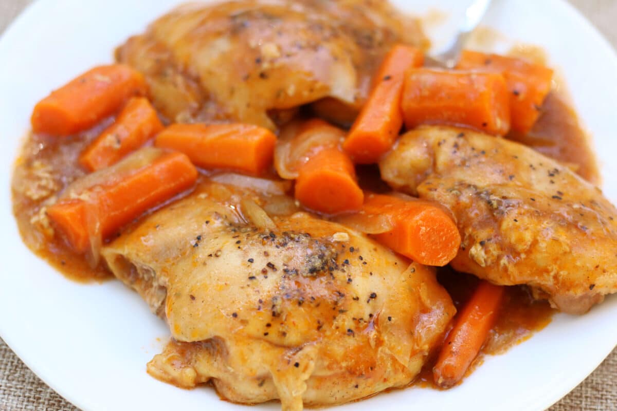 Slow Cooker Chicken Osso Bucco