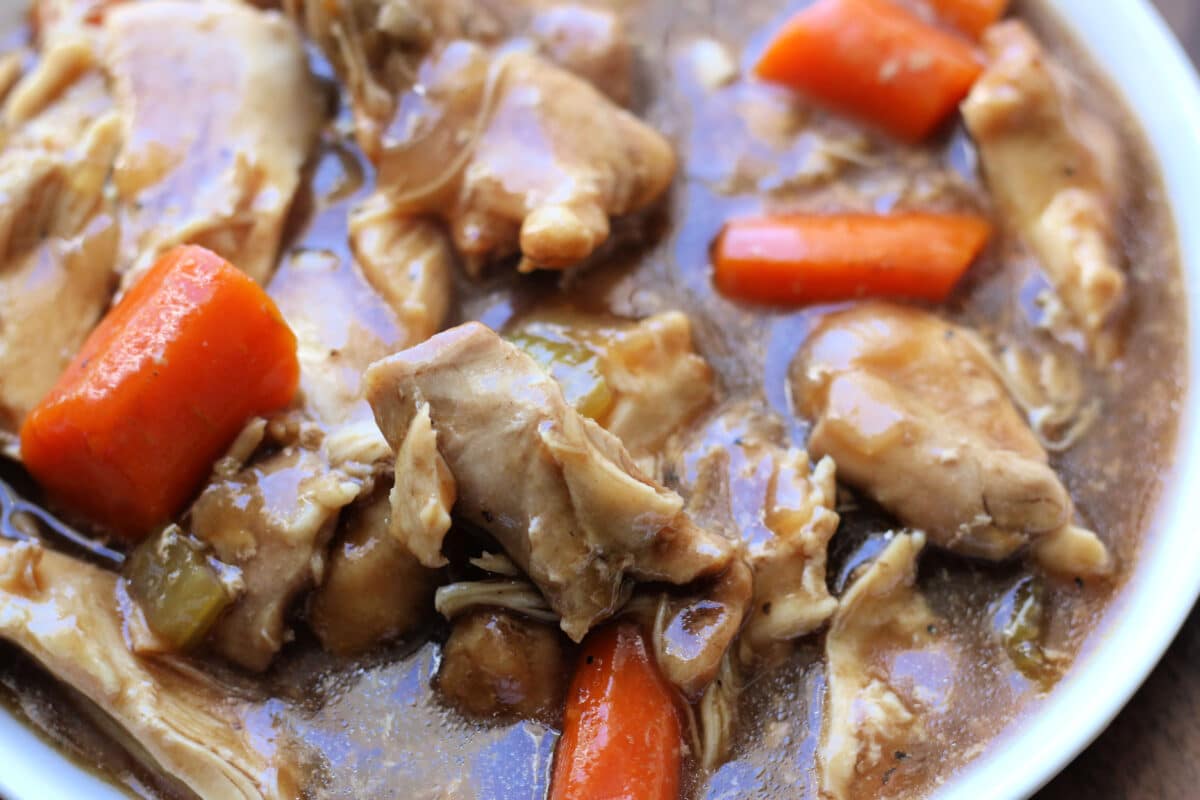 Slow Cooker Chicken Pot Roast