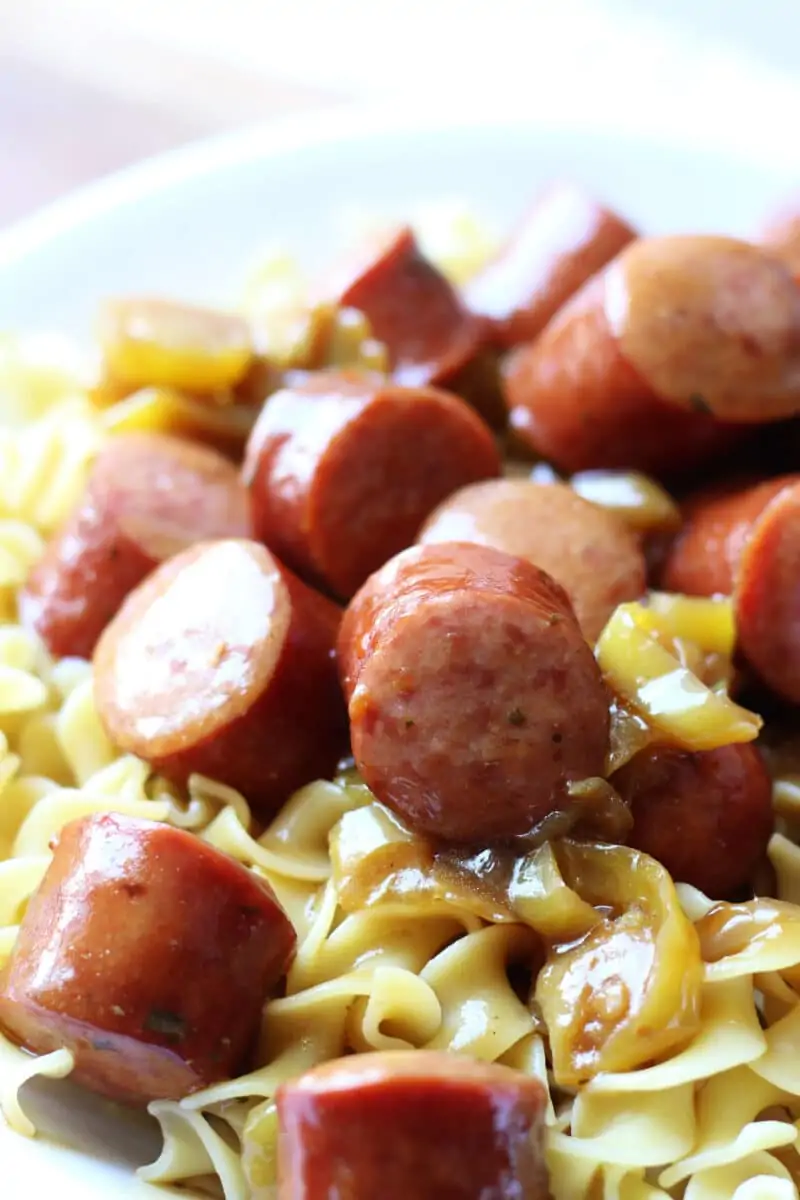 Slow Cooker Mississippi Kielbasa