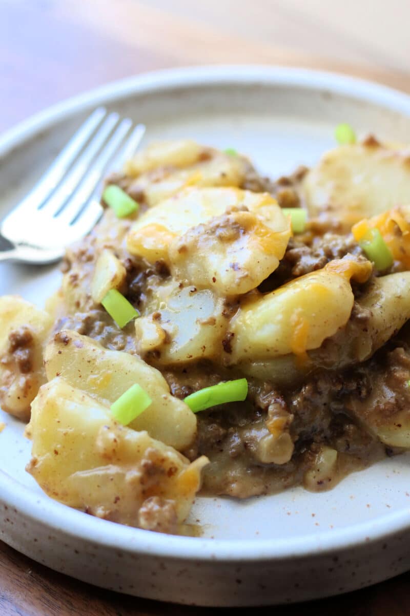Instant Pot Amish Hamburger Casserole