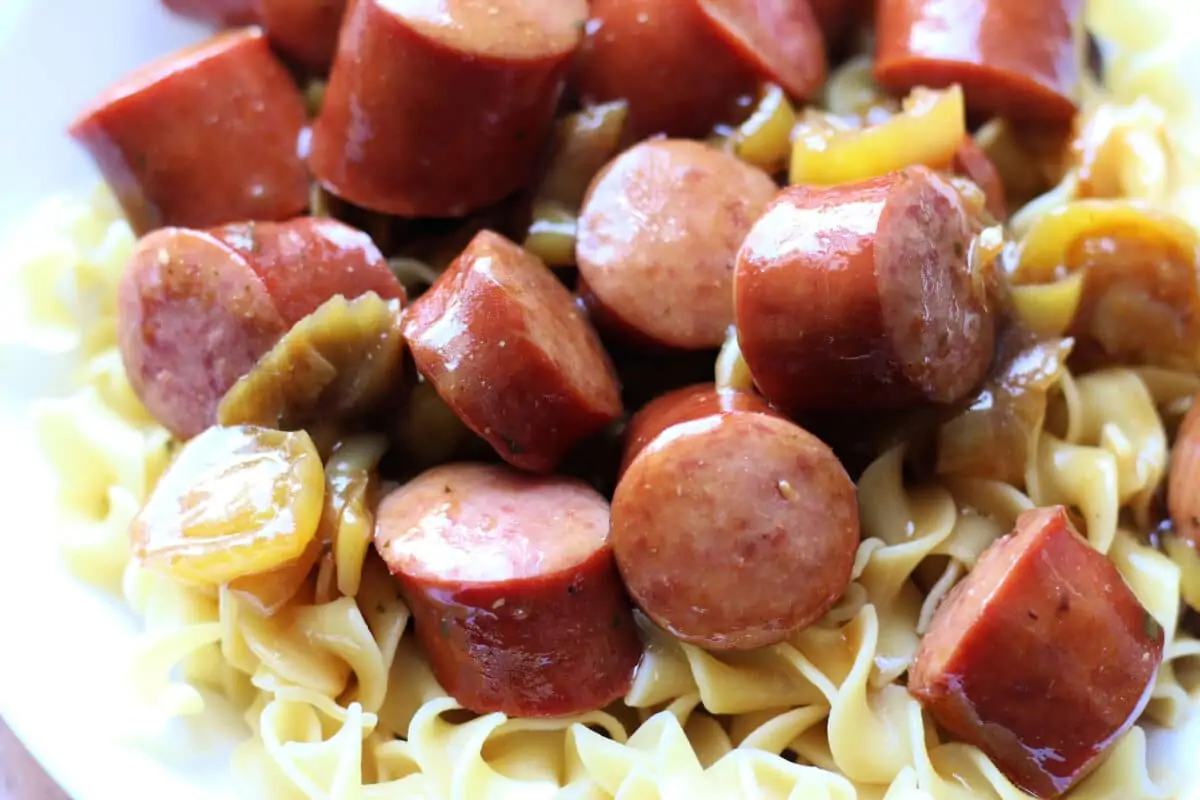 Slow Cooker Mississippi Kielbasa