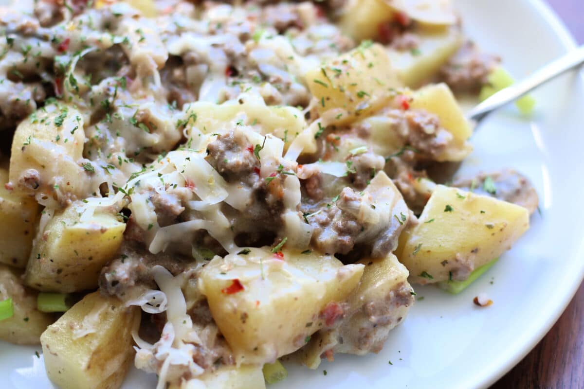 Meat and Potatoes Casserole