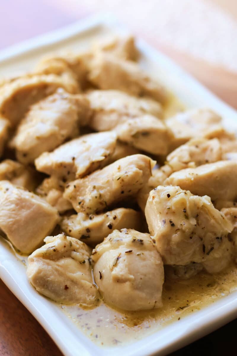 Cheesy Garlic Butter Chicken