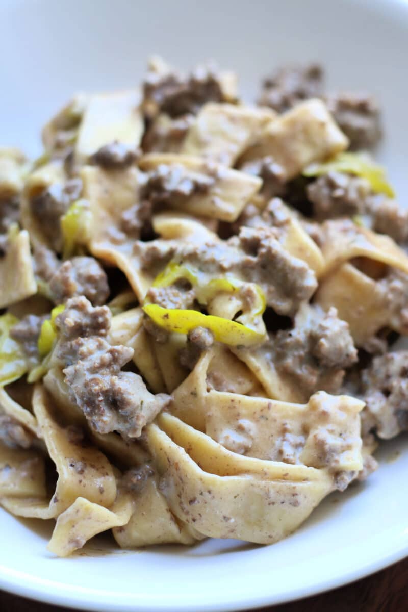 Instant Pot Classic Mississippi Beef Casserole