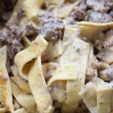 Creamy Ranch Beef and Noodles