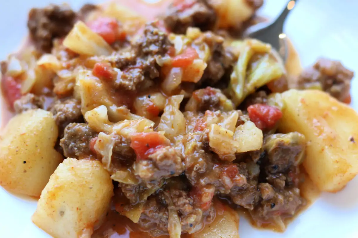 Instant Pot Farmhouse Beef Casserole