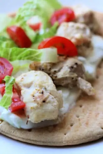 Summertime Sheet Pan Chicken Gyros