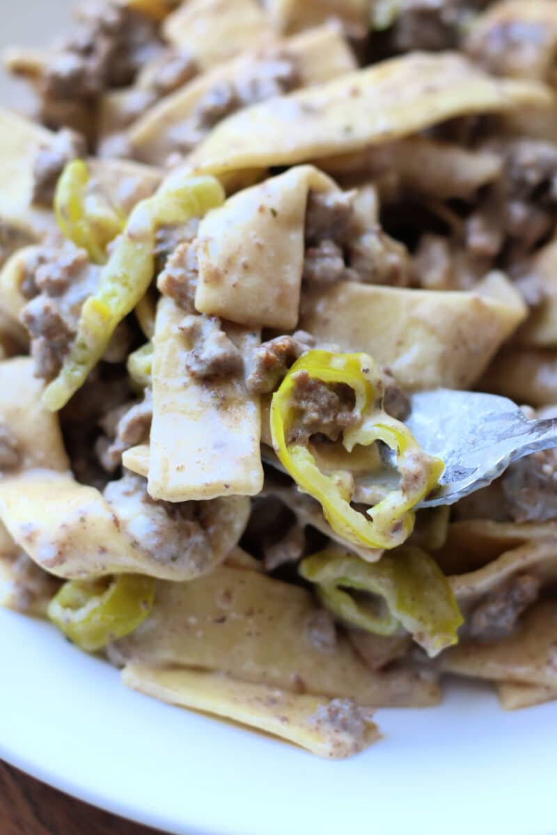 Instant Pot Classic Mississippi Beef Casserole