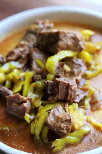 Crockpot Mississippi Steak Bites