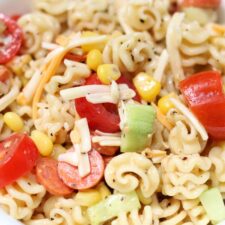 Italian Pasta Salad with Pepperoni