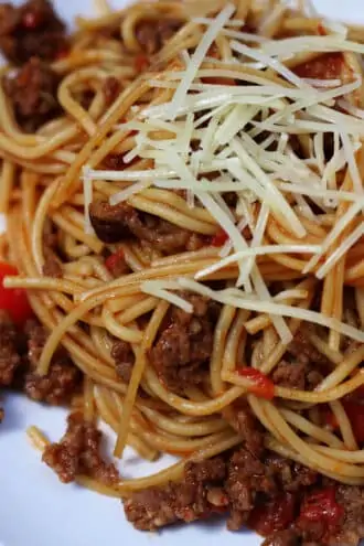 Cajun Inspired Dirty Spaghetti