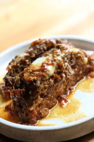 Crock Pot French Onion Meatloaf