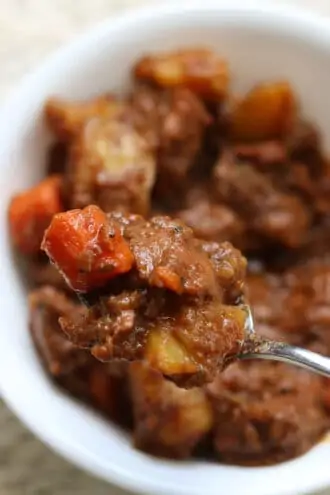Crock Pot French Onion Beef Stew